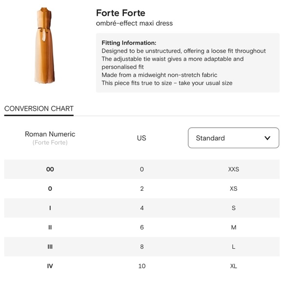 Forte Forte ombré-effect maxi dress | Size 1 - Picture 8 of 8